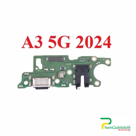 Thay Cụm Sạc, Chui Sạc Oppo A3 5G 2024 Sạc Chập Chờn, Không Vào Pin